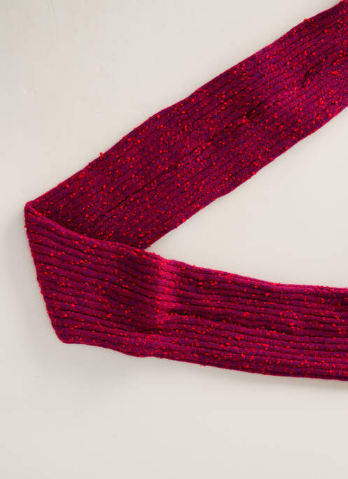 Echarpe rose BERTHE AUX GRANDS PIEDS pour femme