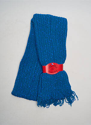 Echarpe stretch bleu BERTHE AUX GRANDS PIEDS femme