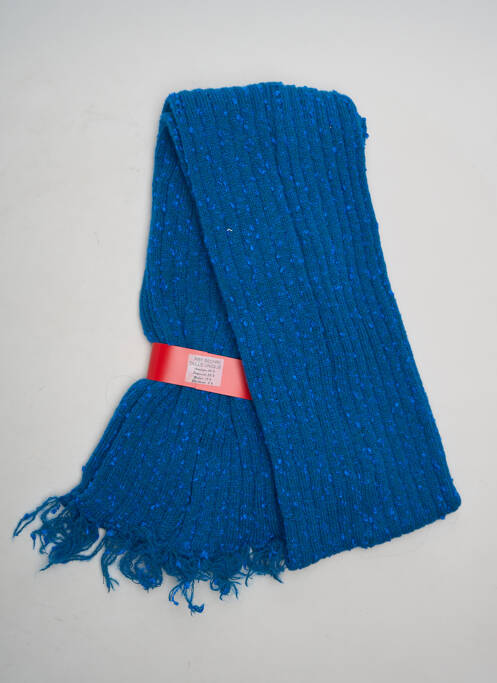 Echarpe bleu BERTHE AUX GRANDS PIEDS pour femme
