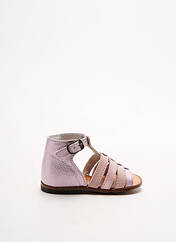 Sandales/Nu pieds violet LITTLE MARY pour fille seconde vue