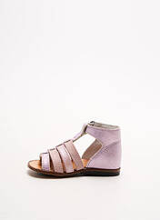 Sandales/Nu pieds violet LITTLE MARY pour fille seconde vue