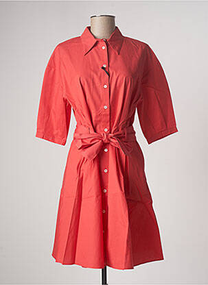 Robe mi-longue manches 3/4 manches 3/4 rouge PENNYBLACK femme