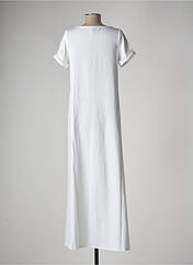 Robe longue blanc PIER ANTONIO GASPARI pour femme seconde vue