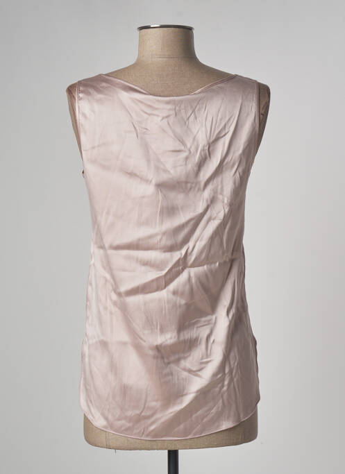 Top stretch sans manche rose MAX MARA femme