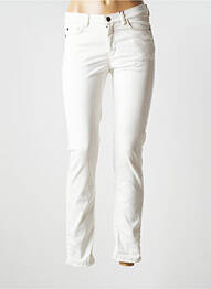 Jeans coupe slim slim taille basse beige MAX MARA femme