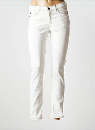 Jeans coupe slim slim taille basse beige MAXMARA femme