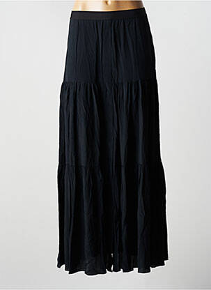 Jupe longue coupe fluide noir PIER ANTONIO GASPARI femme