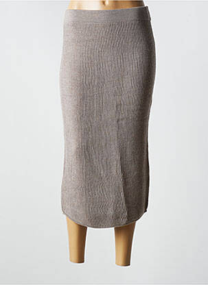 Jupe longue taille normale marron MAX MARA femme