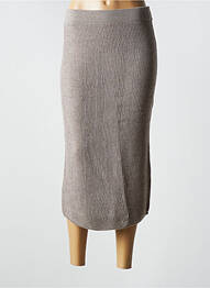 Jupe longue taille normale marron MAX MARA femme