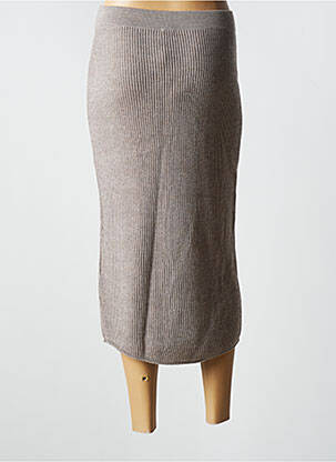 Jupe longue taille normale marron MAX MARA femme