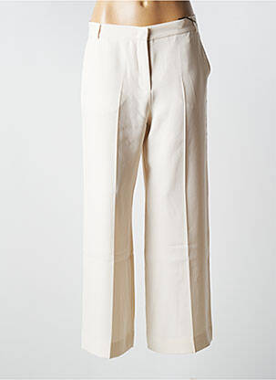Pantalon large beige WEEKEND MAXMARA pour femme
