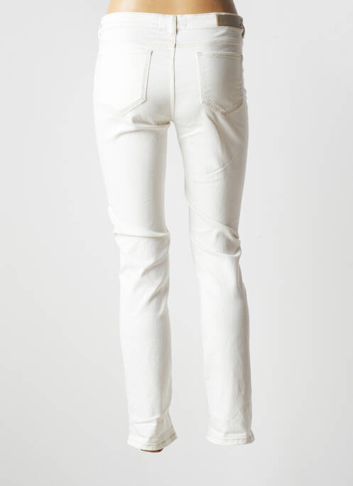 Jeans coupe slim slim taille basse beige MAX MARA femme