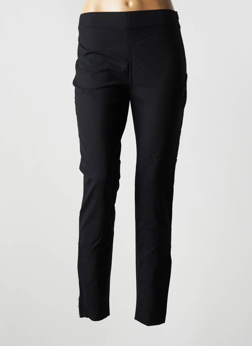 Pantalon slim stretch taille normale noir PIER ANTONIO GASPARI femme