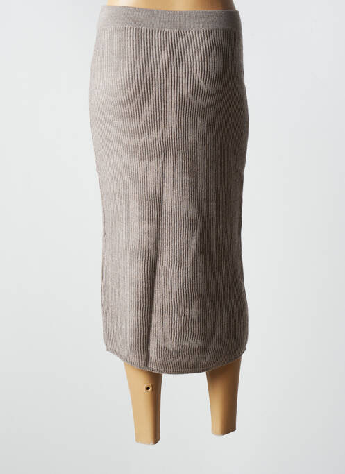 Jupe longue taille normale marron MAX MARA femme