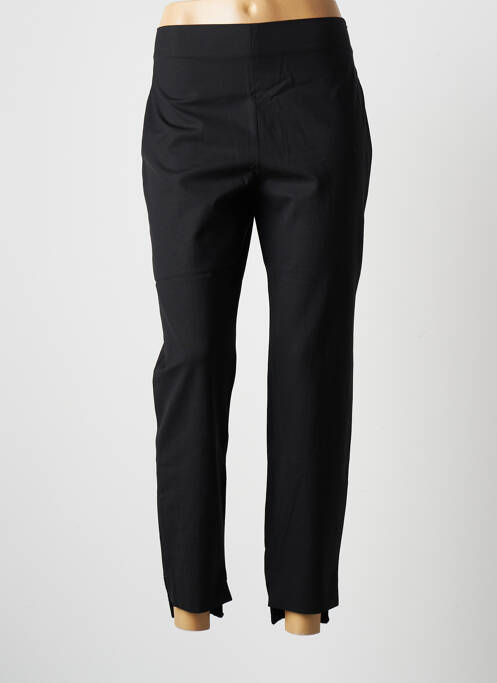 Pantalon 7/8 taille haute taille haute noir PIER ANTONIO GASPARI femme