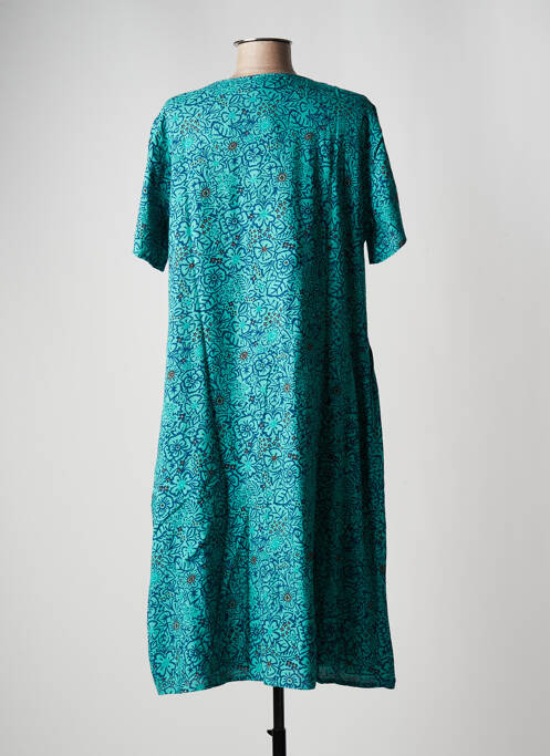 Robe mi-longue bleu AGATHE & LOUISE pour femme