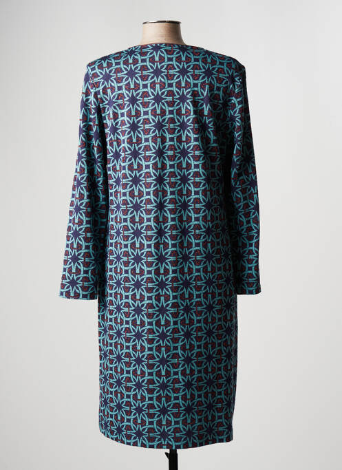 Robe mi-longue bleu COMME ÇA pour femme