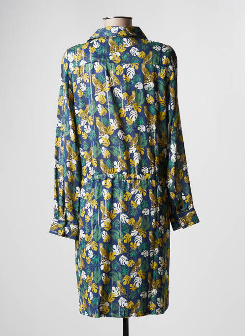 Robe mi-longue bleu JULIE GUERLANDE pour femme