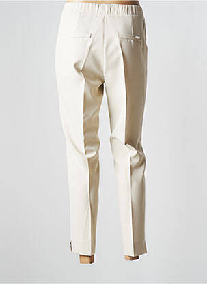 Pantalon 7/8 stretch taille normale beige TELMAIL femme