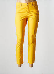 Pantalon slim jaune JENSEN pour femme seconde vue