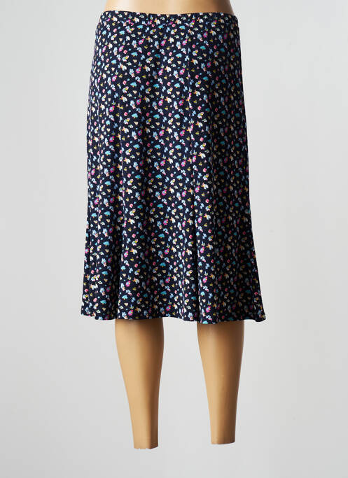 Jupe mi-longue bleu GEVANA pour femme