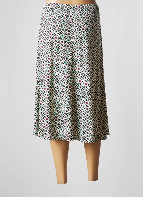 Jupe mi-longue noir TELMAIL pour femme