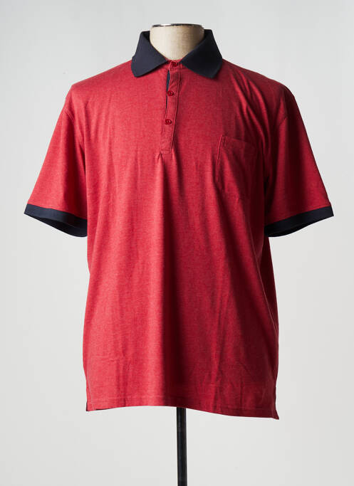 Polo rouge EASYLINE pour homme