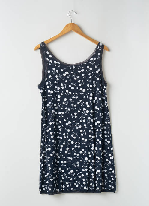 Nuisette/combinette col rond bleu MASSANA femme