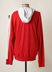 Sweat-shirt à capuche rouge ERIMA pour homme seconde vue