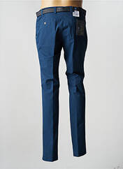 Pantalon chino bleu LUIGI MORINI pour homme seconde vue