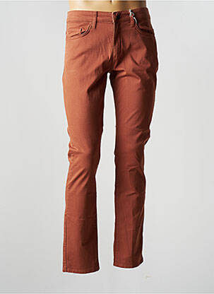 Pantalon droit marron TBS pour homme