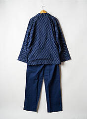 Pyjama bleu ARMORIAL pour homme seconde vue