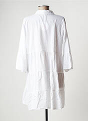 Robe courte blanc LA PETITE NÎMOISE pour femme seconde vue