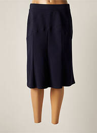 Jupe mi-longue taille normale bleu FRANCE RIVOIRE femme
