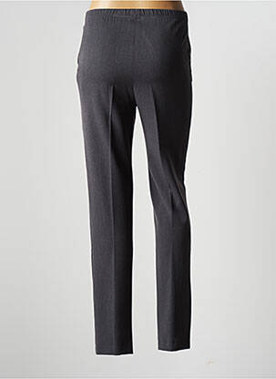 Pantalon slim taille élastique taille normale gris FRANCE RIVOIRE femme