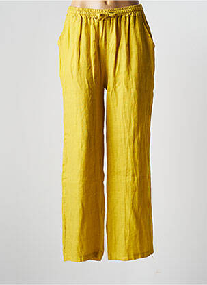 Pantalon large jaune LA PETITE NÎMOISE pour femme