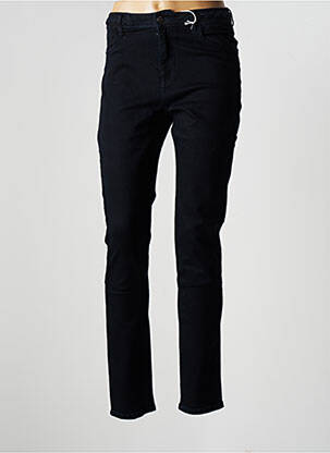 Pantalon slim stretch taille normale bleu KANOPE femme