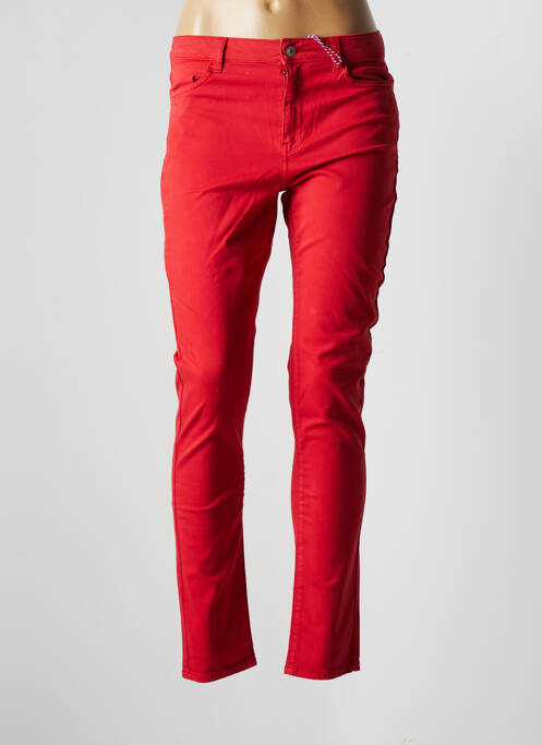 Pantalon slim rouge KANOPE pour femme