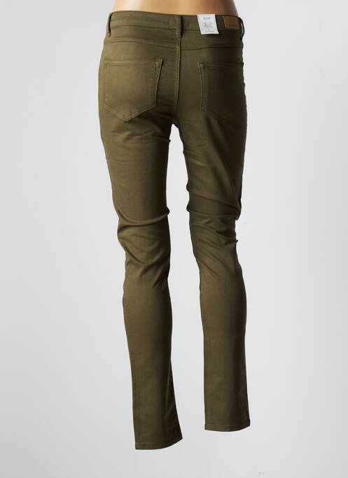 Pantalon slim vert KANOPE pour femme