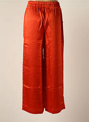 Pantalon large orange VERO MODA pour femme seconde vue