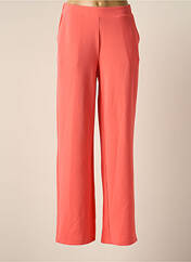 Pantalon large orange VERO MODA pour femme seconde vue