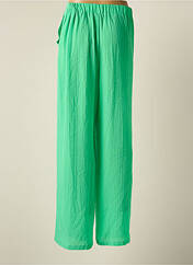 Pantalon large vert PIECES pour femme seconde vue