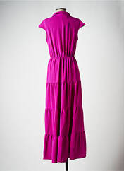 Robe longue rose KOOLOOK pour femme seconde vue