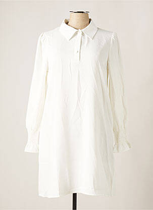 Robe courte blanc CONTEMPLAY pour femme