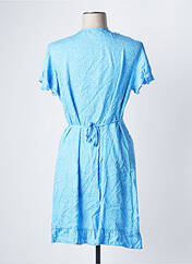 Robe courte bleu FLAMANT ROSE pour femme seconde vue