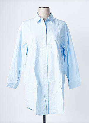 Robe courte bleu IKOONE&BIANKA pour femme