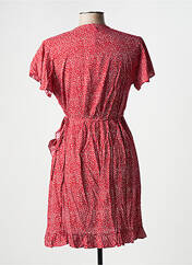 Robe courte rouge FLAMANT ROSE pour femme seconde vue