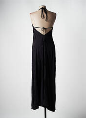 Robe longue noir ROSA pour femme seconde vue