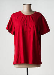 T-shirt rouge KALI YOG pour femme seconde vue