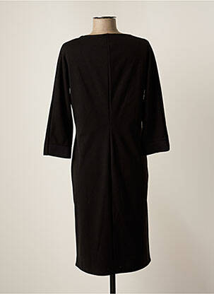 Robe mi-longue manches 3/4 manches 3/4 noir GERRY WEBER femme